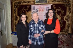 С Днём защитника Отечества поздравили ветеранов Великой Отечественной войны