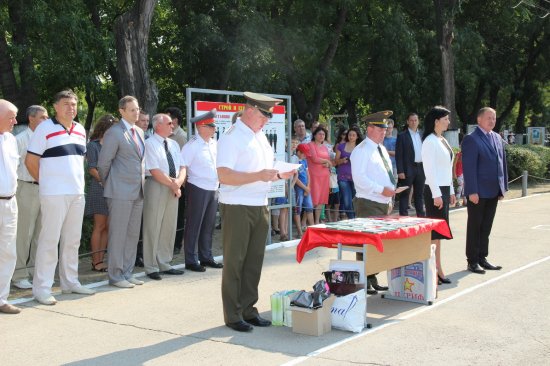 Николай Глига принял участие в митинге, посвящённом 23-й годовщине ввода российских миротворцев в Приднестровье