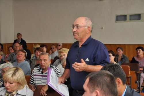 Николай Глига встретился с жителями села Гиска