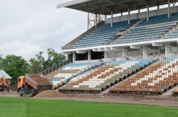 Реконструкция стадиона и бассейна в Бендерах на личном контроле Президента Приднестровья