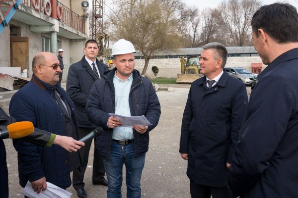 Вадим Красносельский посетил с инспекцией город Бендеры