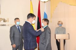  Александру Веревкину вручили орден «Трудовая слава»