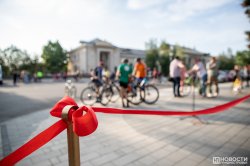 В Бендерах торжественно открыли велодорожку